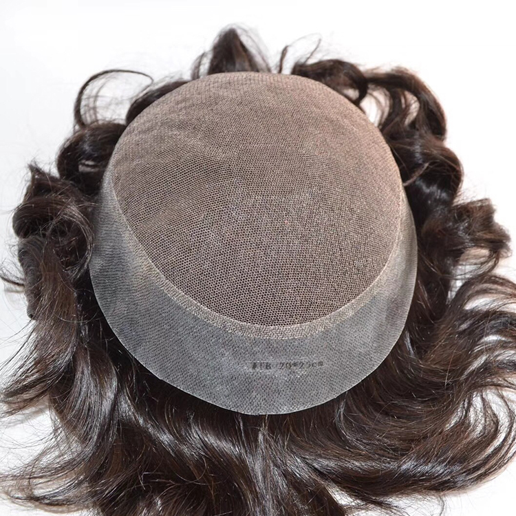 High quality realistic toupee of today cost SJ00166